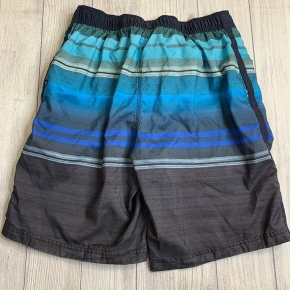 Mens Speedo Blue Design Swim Trunks Size Medium - Picture 5 of 5